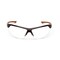 Carhartt Safety Glasses, Clear Lens, Black Frame, Half-Frame CHB1110DT - alternate 2